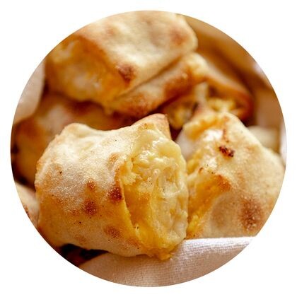 Рулетики с сыром