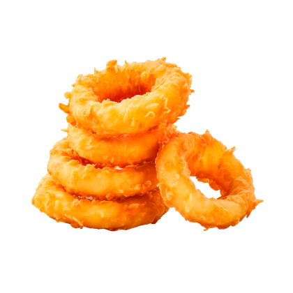 Луковые кольца с соусом